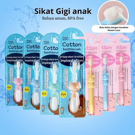 KURU toothbrush baby sikat gigi bayi anak bulu lembut