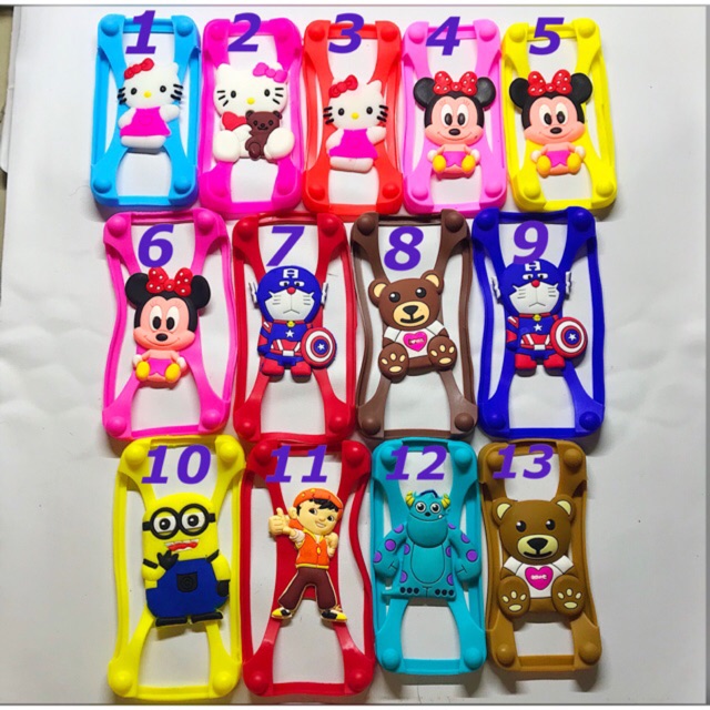 {BELI 5 GRATIS 1} PROMO BUMPER HP KARAKTER 3D UTK SMUA JENIS HP IPHONE XIAOMI OPPO VIVO ASUS SAMSUNG
