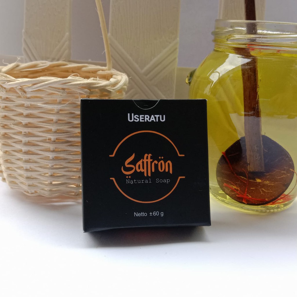 Sabun Saffron by Useratu | Sabun Pemutih BPOM