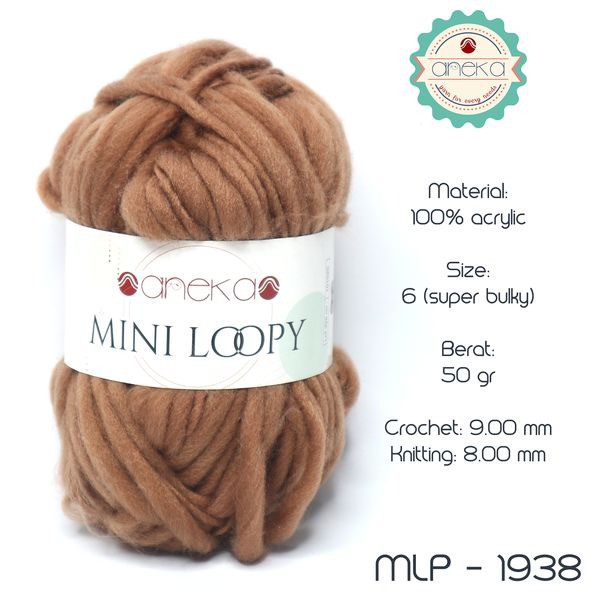 BENANG MINI LOOPY / LOOPY MINI YARN - 1938