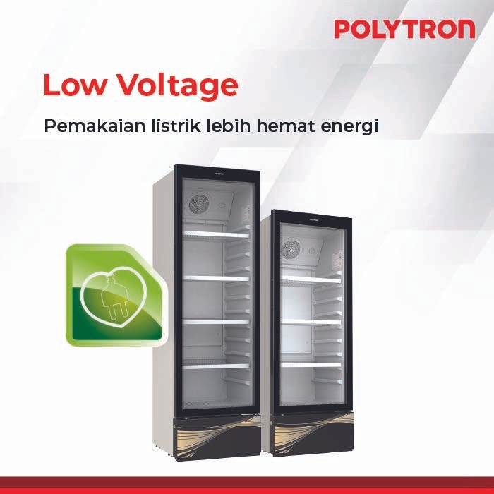 POLYTRON Showcase SCN 238X / SCN238X 285 Liter 4 Rak