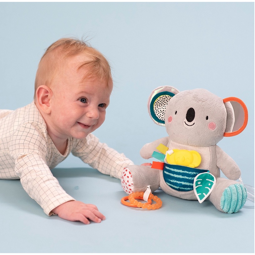 Taftoys Kimmy The Koala Activity Toy - Taf Toys Plush Doll Toy Mainan Anak Bayi Boneka Rattle Ring Sensory Motorik