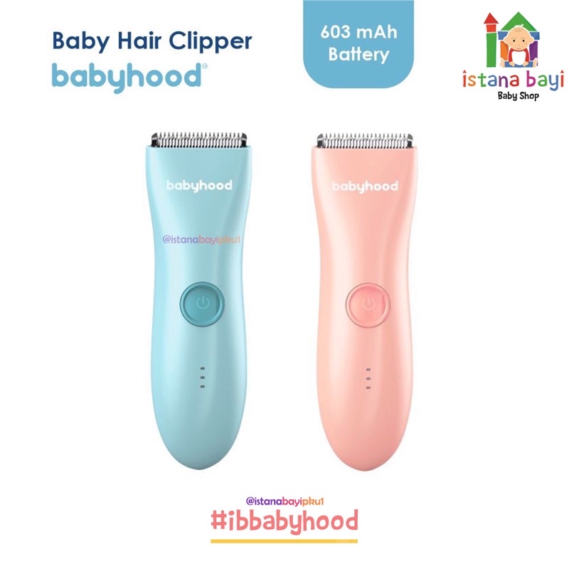 Babyhood Alat pencukur rambut bayi/balita dari Babyhood Hair Trimmer (BB-2011)