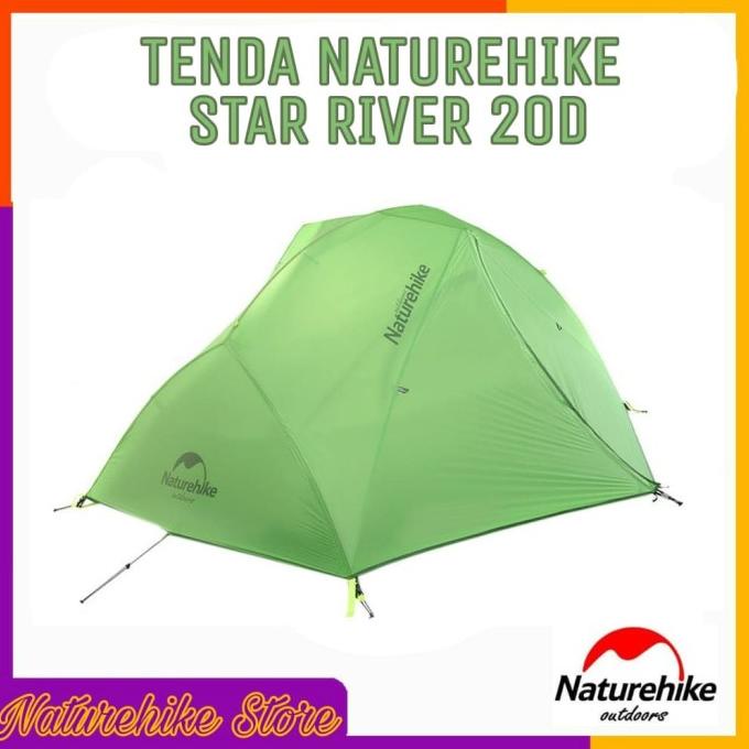 ] Tenda Naturehike Star River Tenda Camping Ultralight Kapasitas 2 Orang