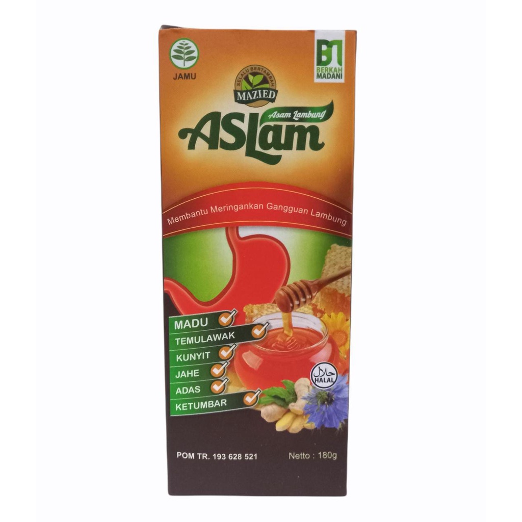 Madu Aslam Asam Lambung Maag 6 In 1 Origginal 180gr