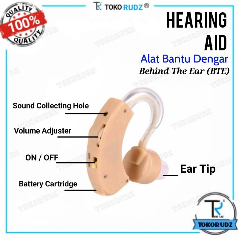 Alat Bantu Dengar Hearing Aid Cyber Sonic BTE Behind The Ear