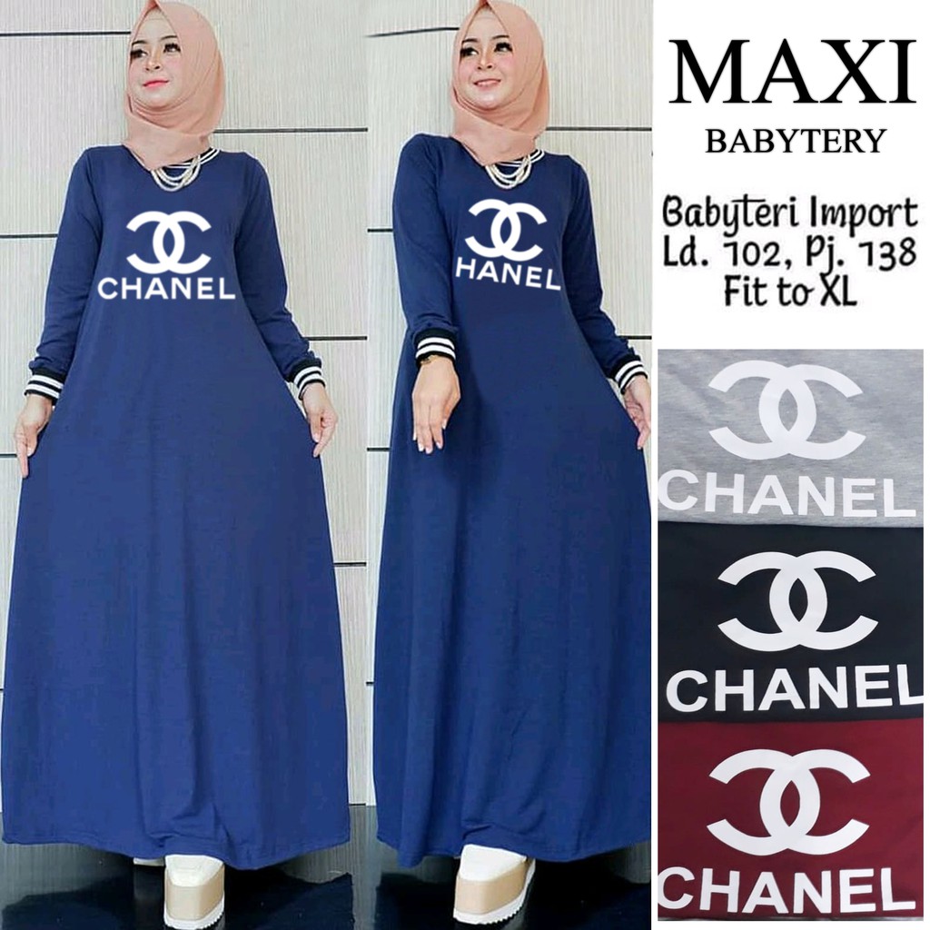 Bess - Gamis Maxi Fashion Murah / Gamis Maxi Fashion CHNELL