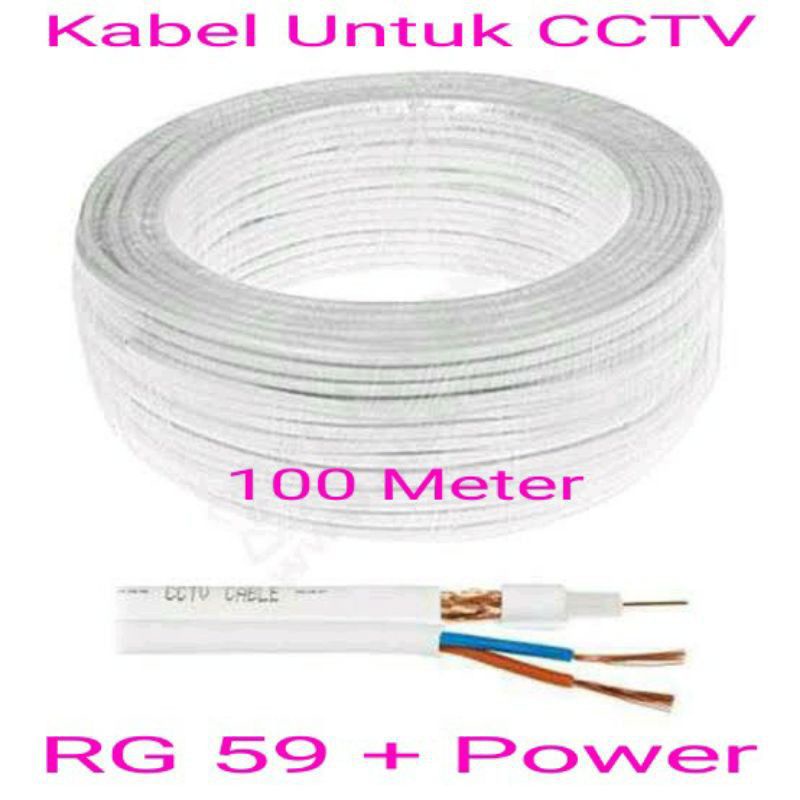KABEL 50/100 METER UNTUK CCTV