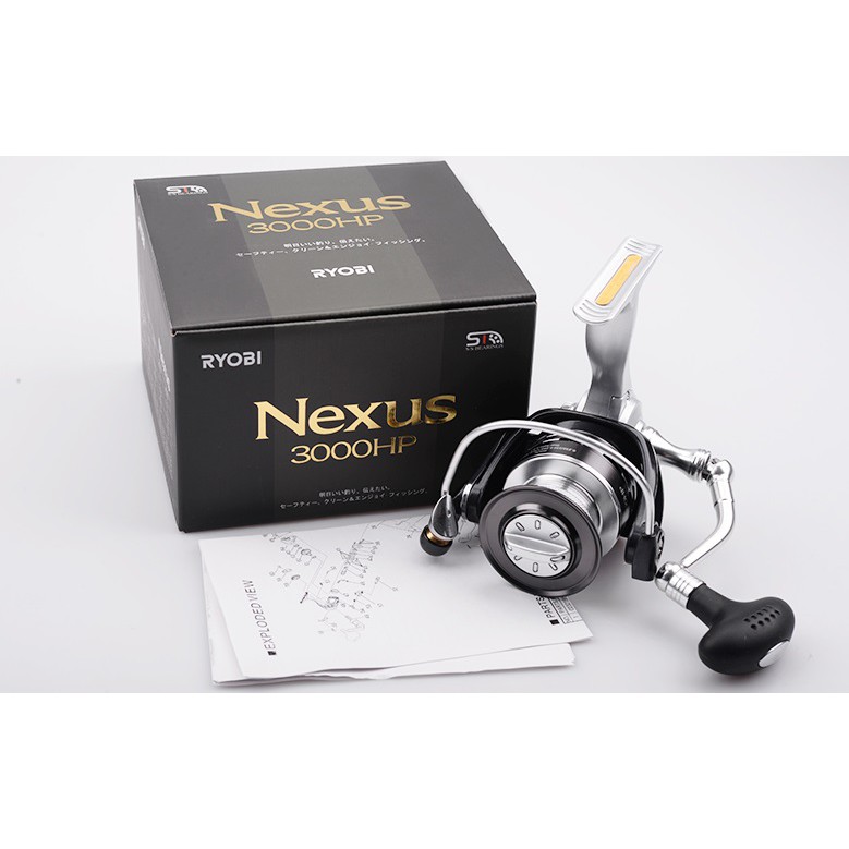 Ryobi Nexus HP 2000/3000 Max Drag 5kg Power Handle Reel Spinning Original Murah Best Seller