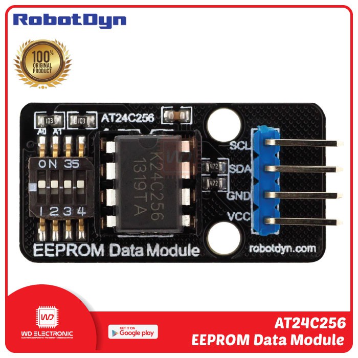 AT24C256 I2C INTERFACE EEPROM MEMORY MODULE