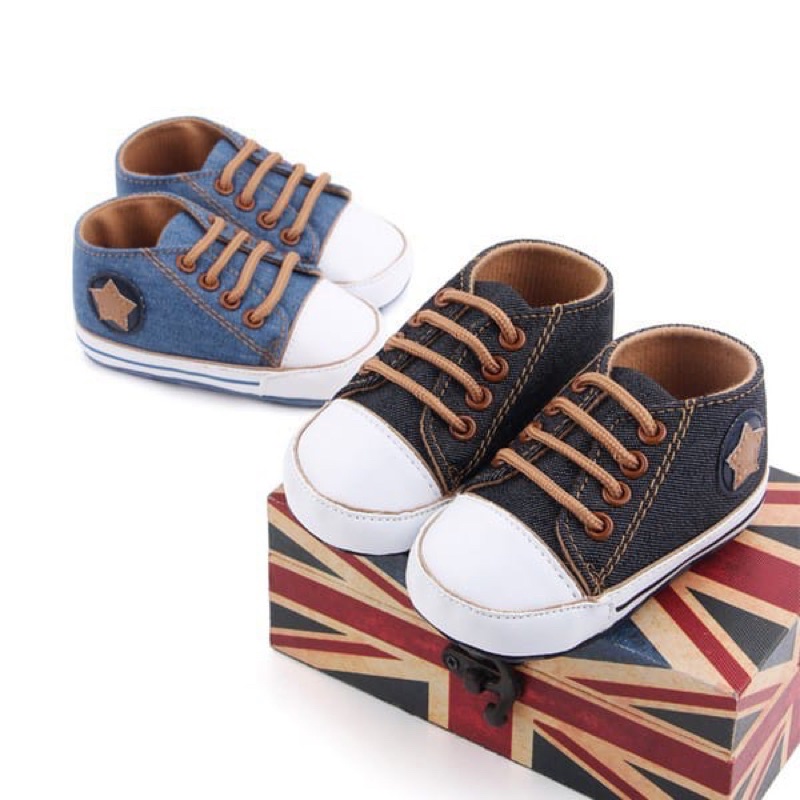 LIU19 Sepatu Bayi Anak anti slip/Baby Prewalker Shoes Belajar Jalan Bayi Pergi Jalan Fashion Casual