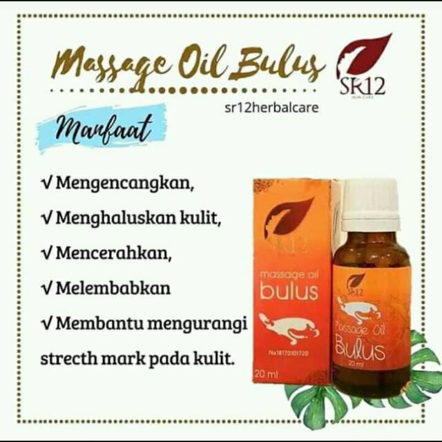 

MINYAK BULUS SR 12