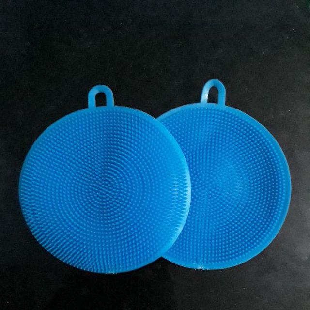 B-175 [ Grosir ] Spon Cuci Piring Spons Silikon Anti Kuman Murah Meriah Sk