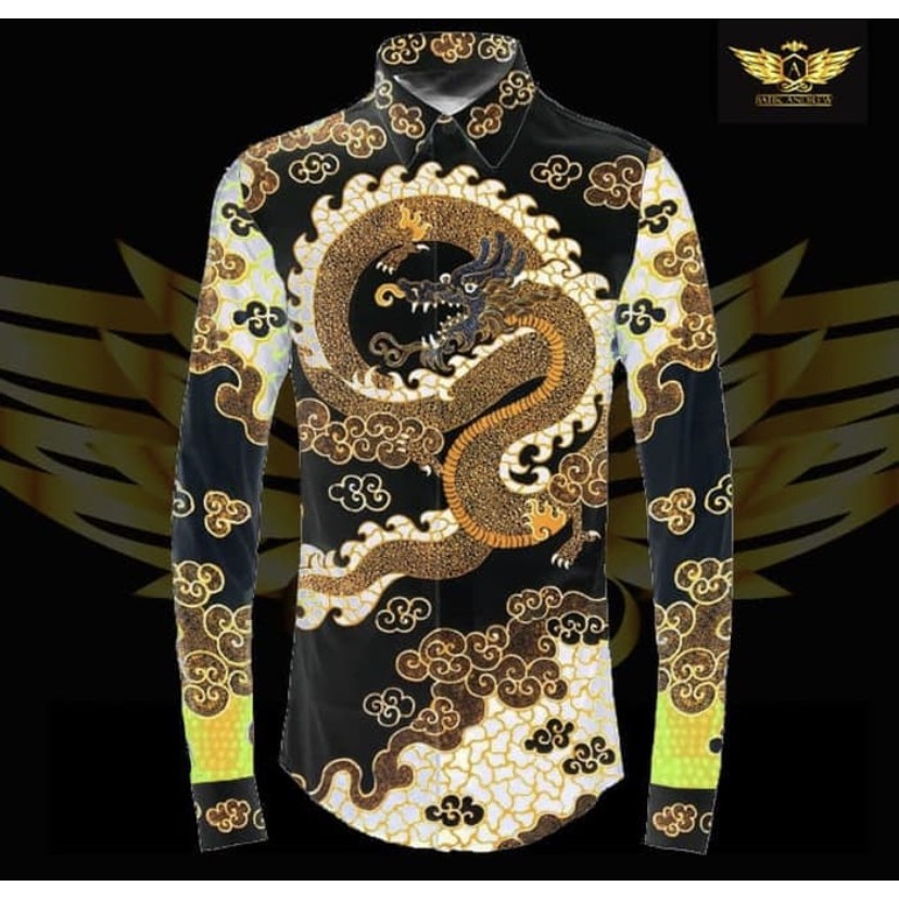 Kain Kemeja Batik Tulis Pria Wanita Lengan Pendek Panjang 34