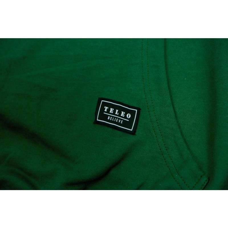 TELEO BELIEVE HOODIE MARS GREEN