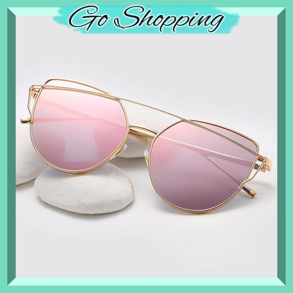 GO! 093 KACAMATA MATAHARI UNISEX FASHION PRIA WANITA SUNGLASSES GAYA KOREA RETRO ANTI SILAU COD