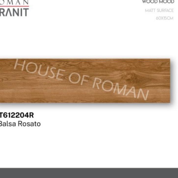 <MaV☼> Granit Lantai Motif Kayu/dBalsa Rosato 15x60/GT612205R/Keramik Lantai Kayu Vynil/Keramik Roma