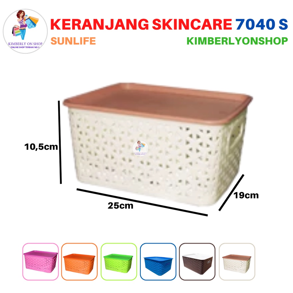 Keranjang Mini Serbaguna Rotan narita basket S 7040 S Sunlife