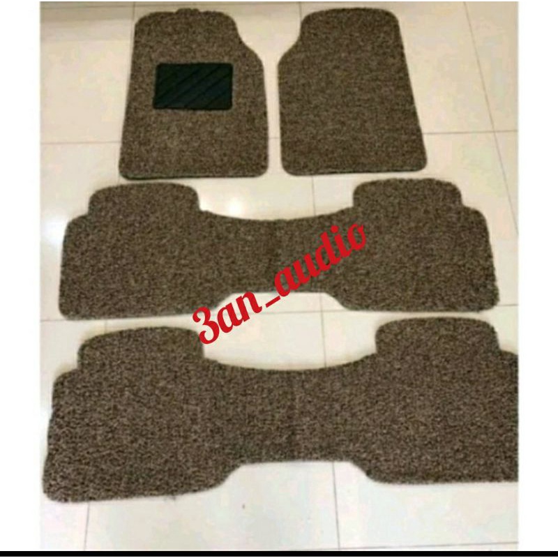 KARPET MEI / KARPET 3BARIS 4 PSC / FOR MOBIL TOYOTA FORTUNER TRD 2012