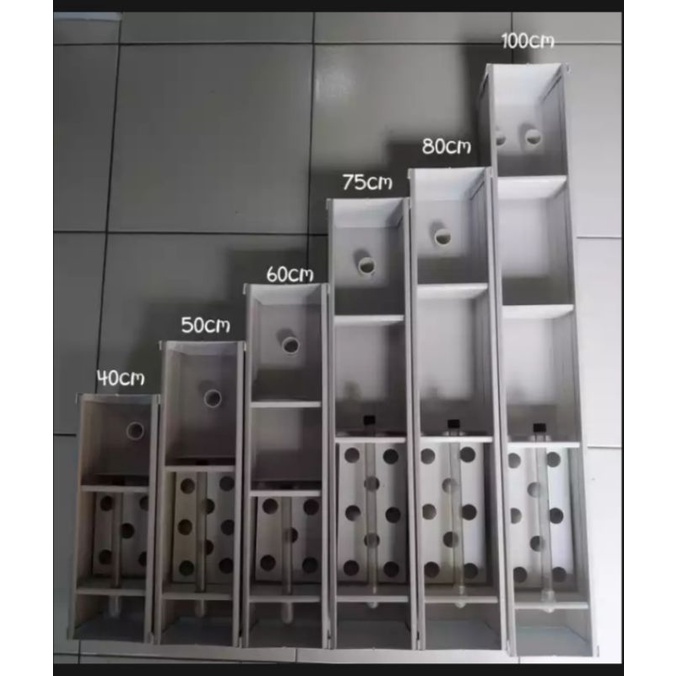 Filter talang pvc uk150cm-100cm akuarium HARGA PROMO