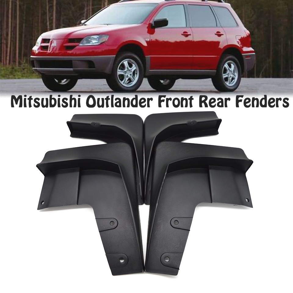 Mud Flap Pelindung Splash Untuk Fender Mobil Mitsubishi Outlander 2003 2004 2005 2006