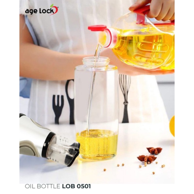 oil bottle AGE LOCK LOB 0501 - botol minyak takaran - botol cuka kecap dll