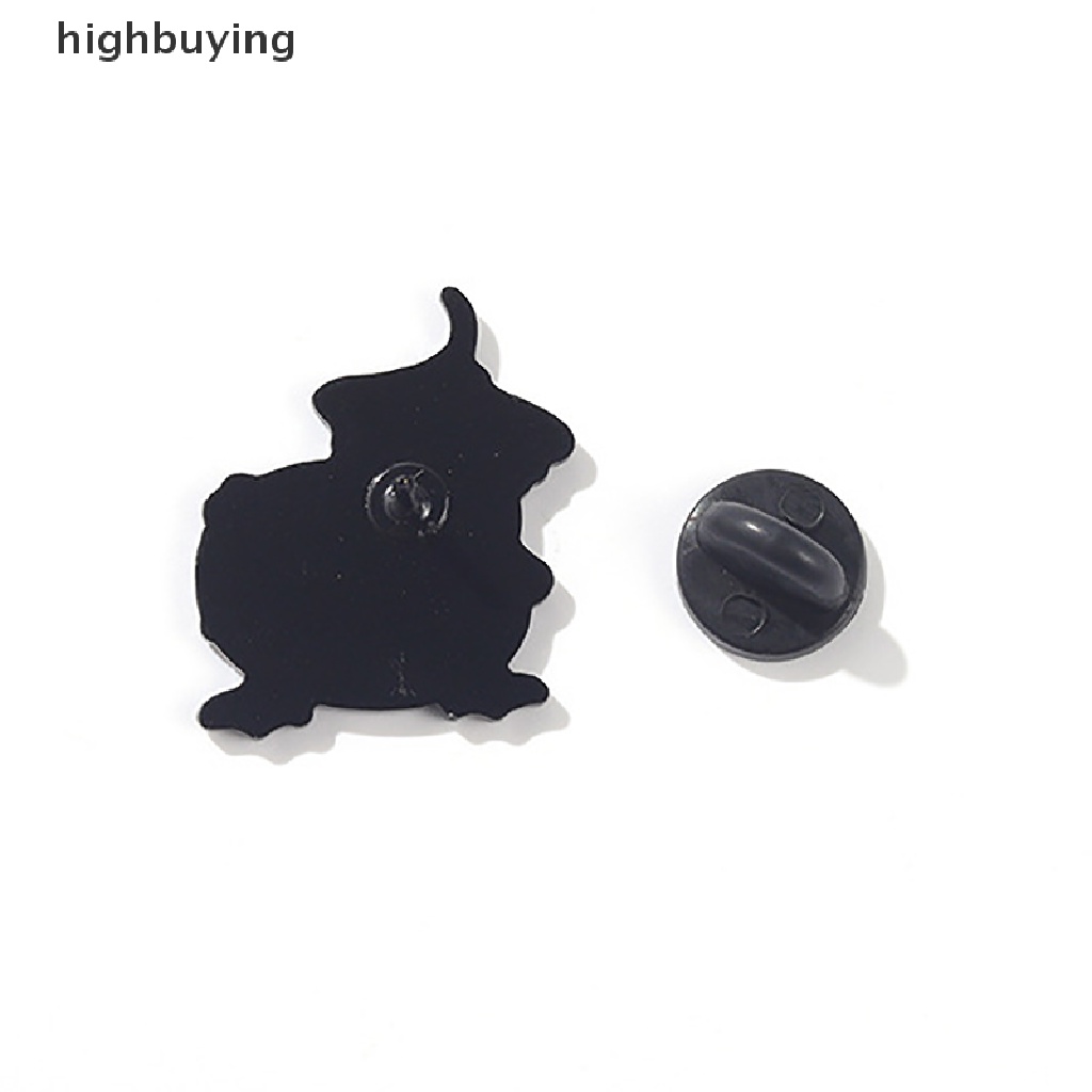 Hbid Bros Pin Enamel Desain Hewan Angsa / Bebek / Ayam / Sepatu Roda