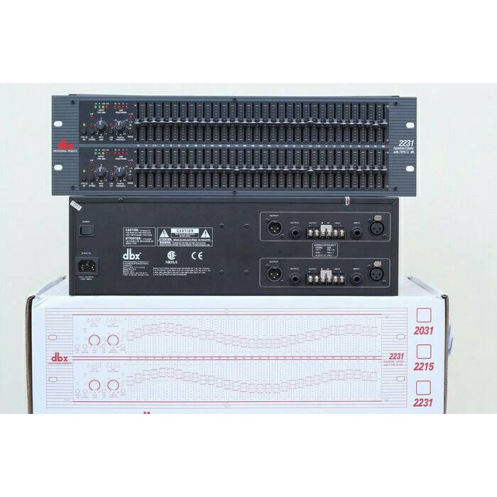 Equalizer Equaliser DBX2231 DBX 2231 DBX-2231