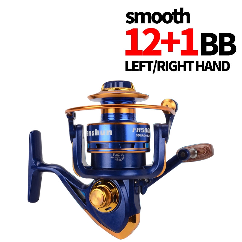 Reel Murah Reel Pancing Laut Reel Pancingan Reel Pancing Laut Murah Reel Metal Reel Pancing Maguro 13BB Reel Pancing mini fishing Reel Reel Pancing Laut besar Reel Pancing 15kg Max Power 5.2:1 Ratio