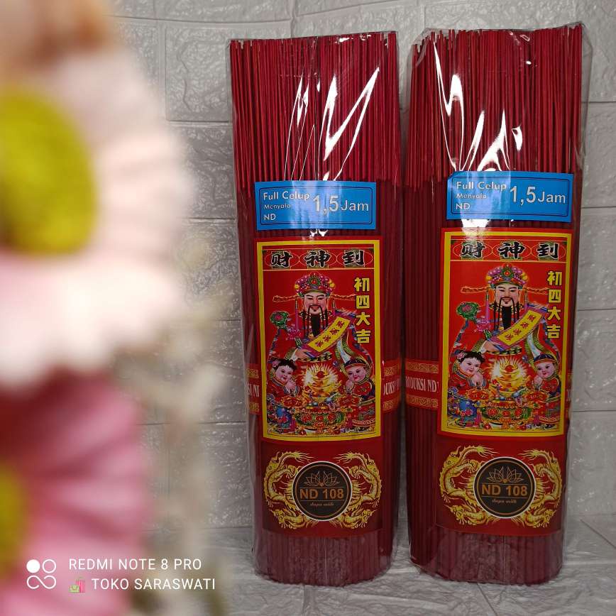 Hio Dupa Wangi Merah Jasmine Isi 400 Stik