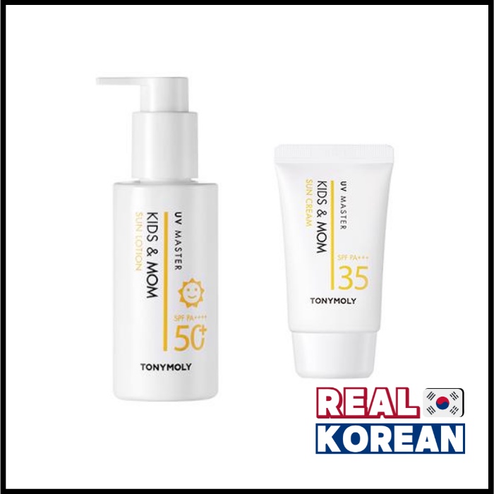 Tony Moly UV Master Kids &amp; Mom Sun Cream 45ml / Tony Moly UV Master Kids &amp; Mom Sun Lotion 150ml