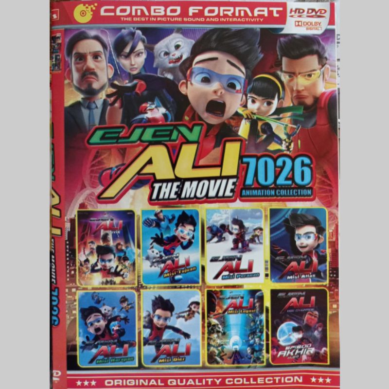 KASET KOLEKSI KARTUN ANAK ANAK EJEN ALI THE MOVIE VOL 7726