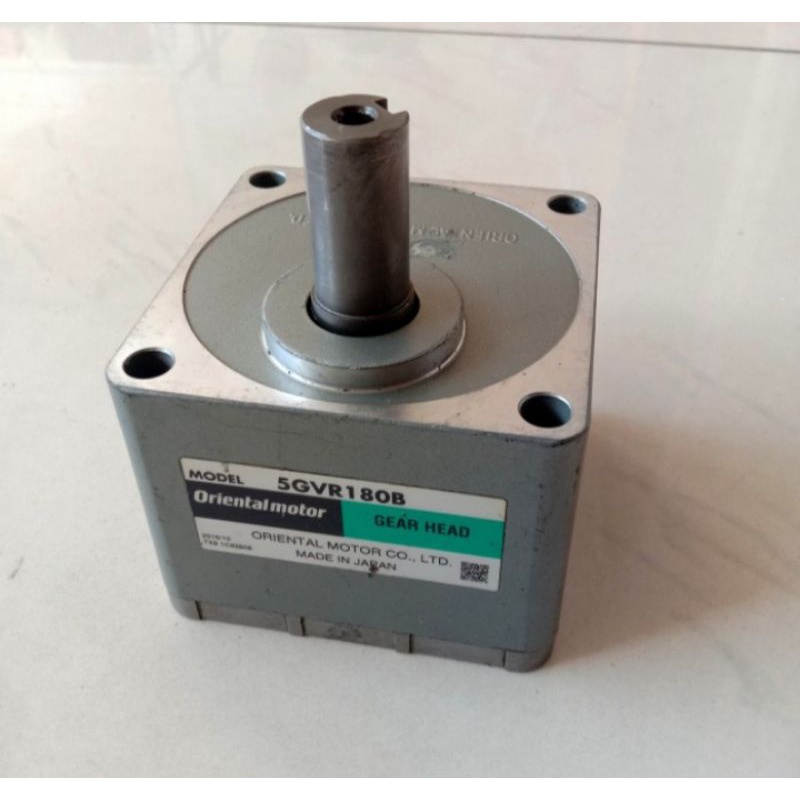 Gearhead Gearbox oriental motor model 5GVR180B