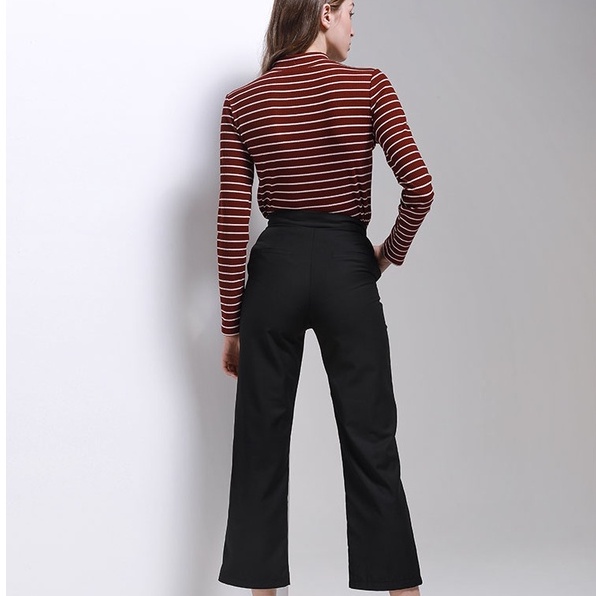 【SALE】Casual Trousers Split Pants Celana Panjang Wanita 2726 (S-XL)