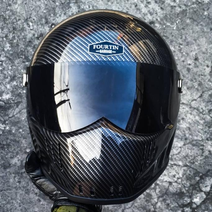 Helm Custom Bandit BANDIT RX CARBON- Fourtin Garage Termurah