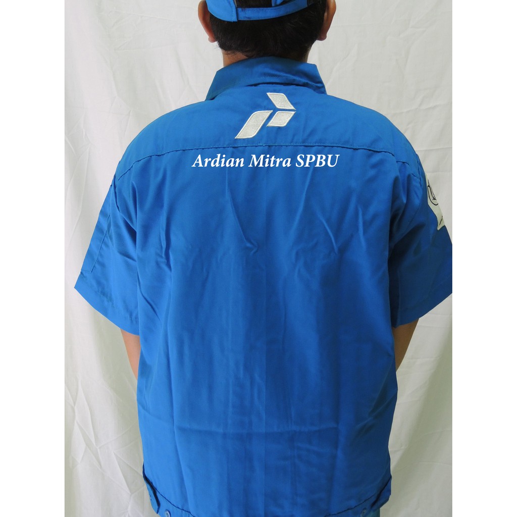 Seragam Teknisi SPBU Pasti Prima size XXL