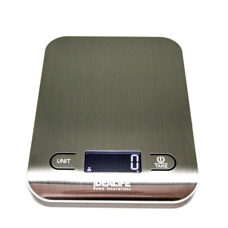 Idealife IL-211SE Timbangan Digital Dapur Kue Tepung Bumbu IL-211S IL 211SE Kitchen Scale Alat Ukur stainless garansi resmi