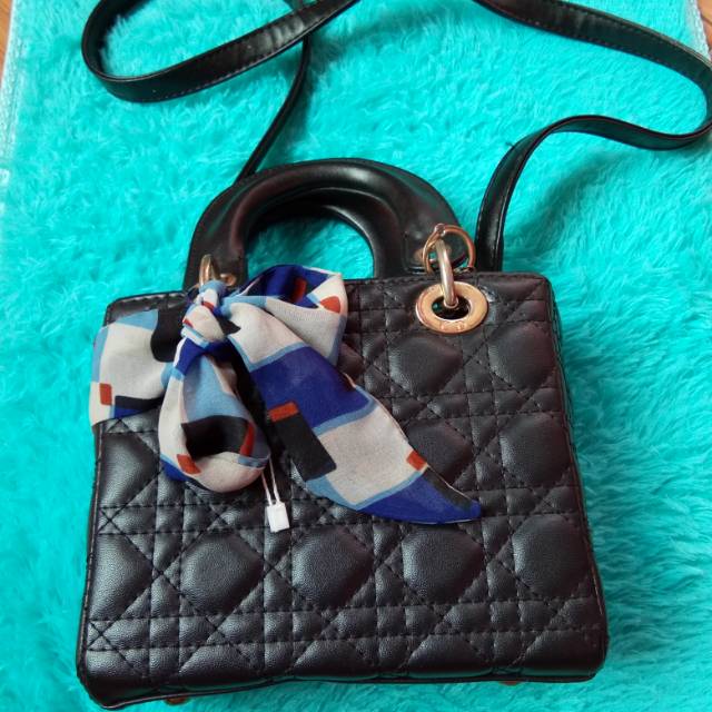 PRELOVED TAS DIOR HITAM MINI MULUS