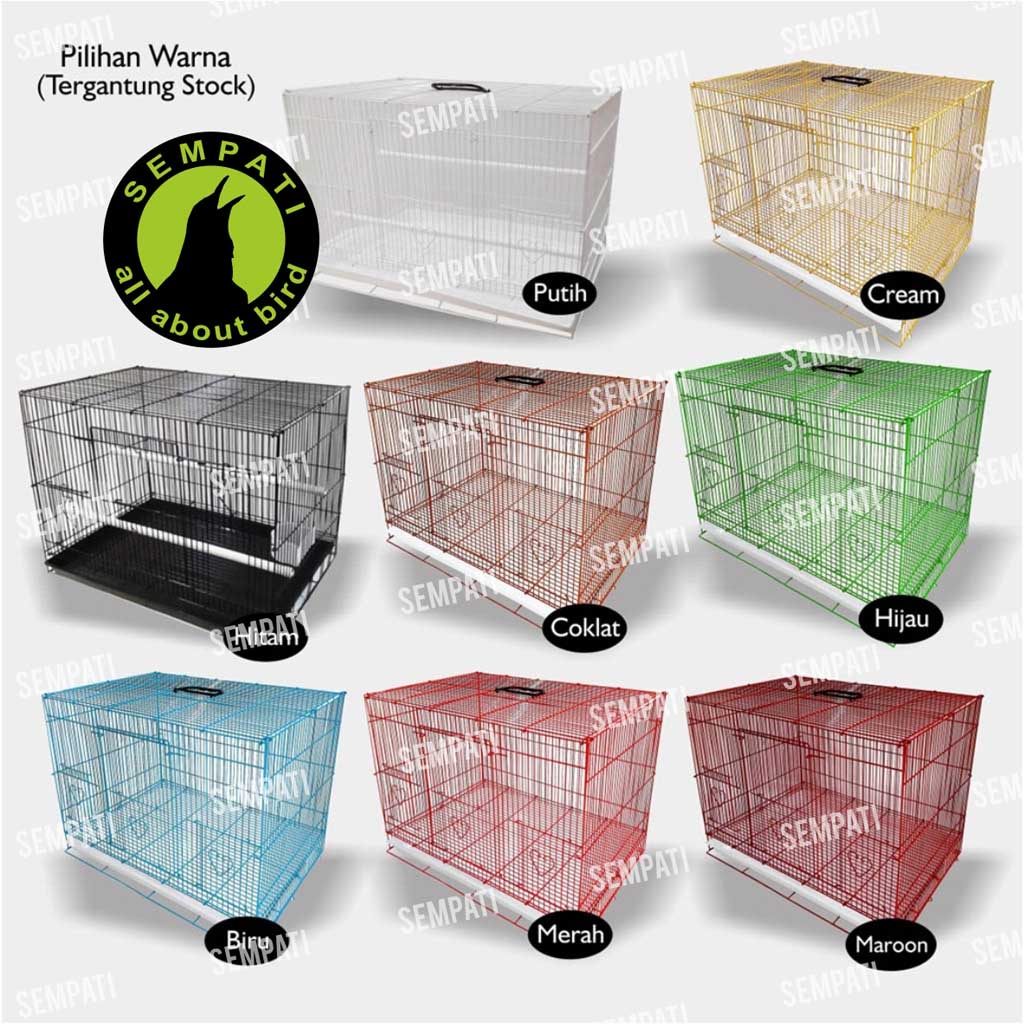 SANGKAR BURUNG KANDANG BURUNG BESI UMBARAN IMPORT KANDANG SANGKAR LOVEBIRD KUCING KELINCI HAMSTER LIPAT UMB-4
