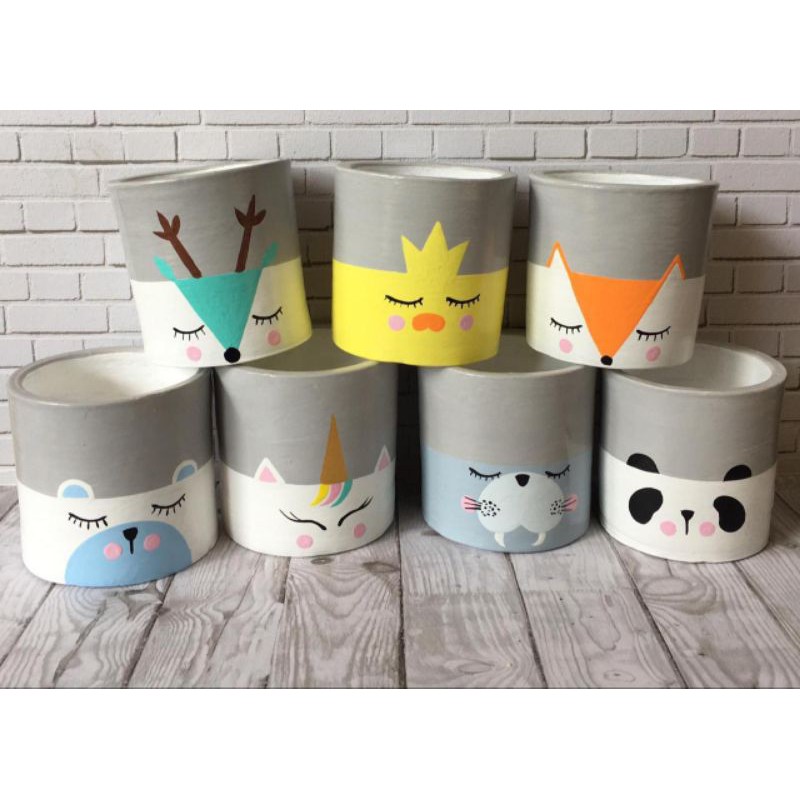 

POT KAKTUS LUKIS ANIMAL