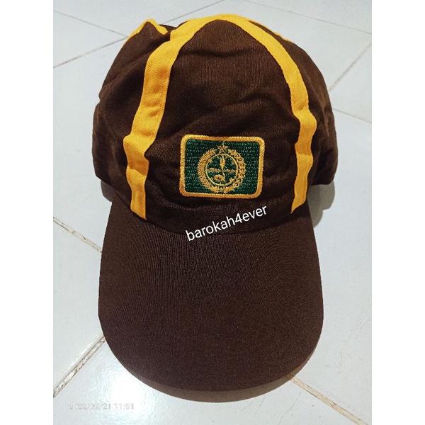 Topi Siaga Topi Pramuka Bordir Cowok Cewek