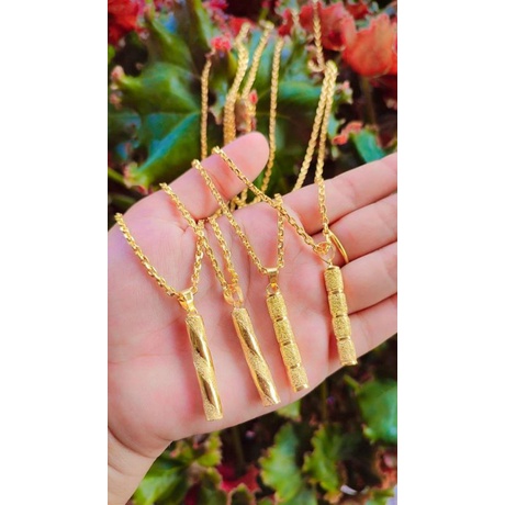 kalung liontin tabung