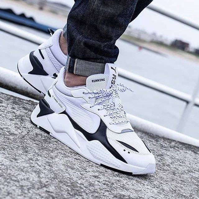

P**a RS-X White Black