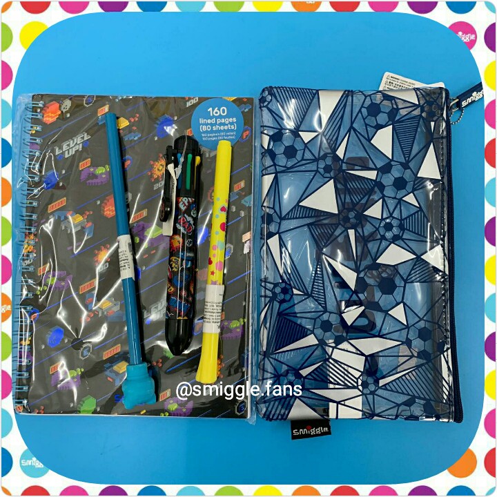 

Smiggle See Me Pencil Case Set Stationery