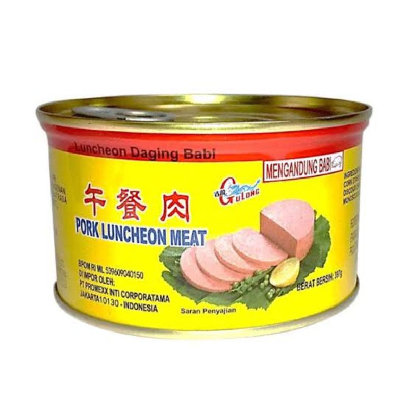 

Gulong Maling 397Gr / Pork Luncheon Meat