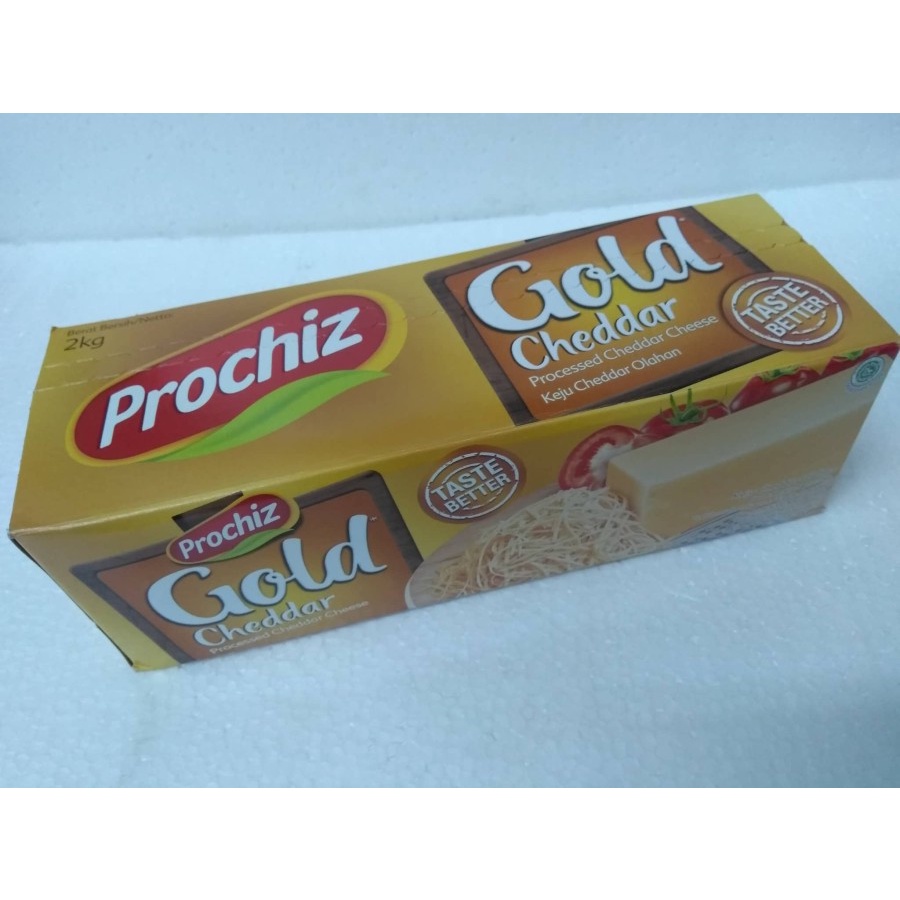 

Prochiz Gold / Keju Cheddar Prochiz gold 2kg