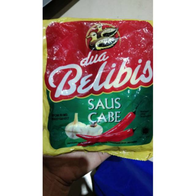 

Dua belibis saus cabe 24 sachet 216gr