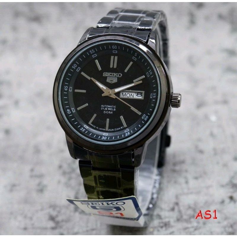 Jam Tangan Seiko Tanggal Hari Jam Tangan Pria Jam Tangan Stainliss