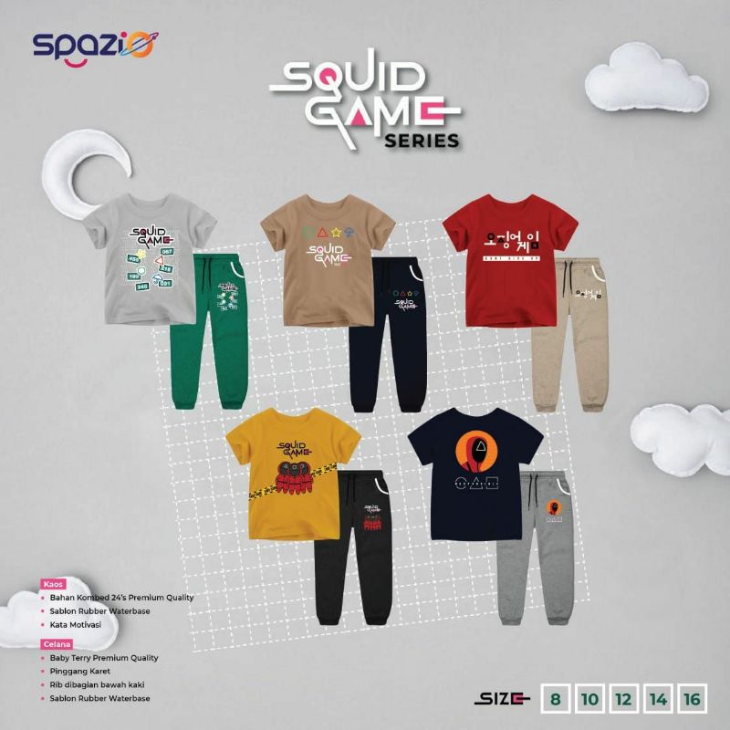 Spazio set Joger squid game series