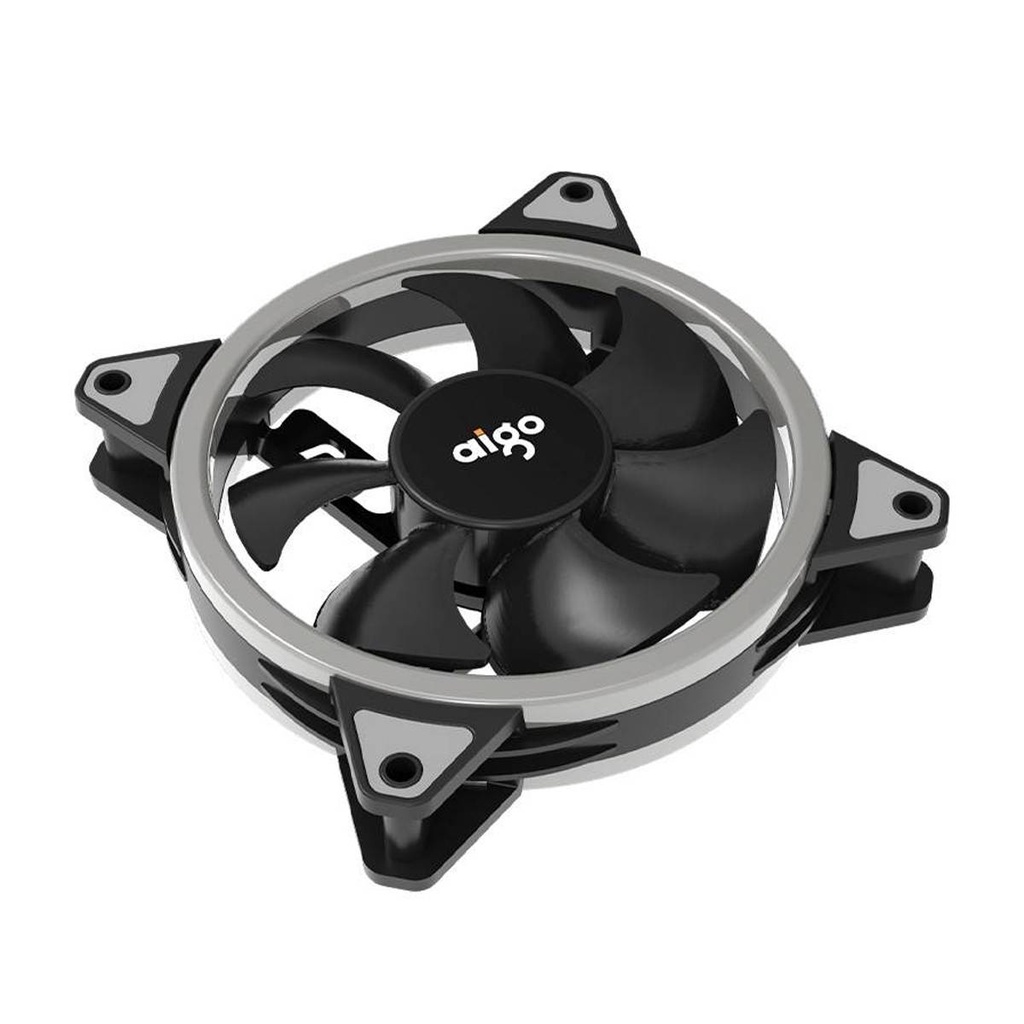 AIGO DARKFLASH DR11 White Led 120mm Fan Case